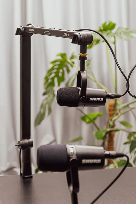 Podcastové štúdio ONRECORD — záber 5